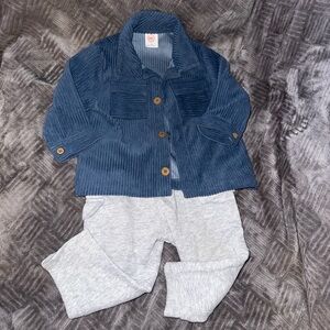 Corduroy Jacket and Jogger Set